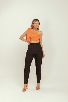 Cropped Alice Alfaiataria- Laranja - comprar online