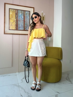 Cropped Bianca - Amarelo