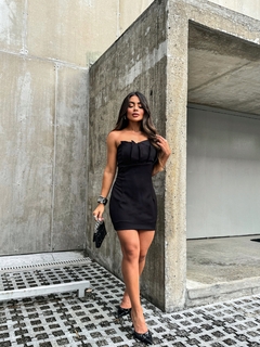 Vestido Isabela Alfaiataria - Preto