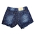 SHORT JEANS FEMININO AZUL MARINHO SKL TAM 08 - comprar online