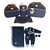 Kit Saída Maternidade Azul Marinho Masculina + Kit Bolsa Caramelo 4 Pç A2