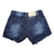 KIT SHORT JEANS FEM 3 PEÇAS AZUL MARINHO SKL25 TAM 06 na internet