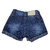 SHORT JEANS FEMININO AZUL MARINHO PUIDO TAM 02 - comprar online