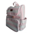 Mochila Rosa Bebe Listras Anne Elegance Arte e Cia - comprar online