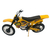 Moto de Motocross de Brinquedo com Apoio - Amarelo na internet