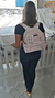 Bolsa Maternidade Rosa Bebe Listra Anne Arte e Cia com Mochila Termica e Impermeável - JUJUBA KIDS | Enxoval de bebê e Moda de 0 à 8 anos