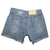 SHORT JEANS FEMININO AZUL CLARO DELAVE SKL TAM 08 - comprar online