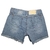 SHORT JEANS FEMININO AZUL CLARO DELAVE TAM 02 - comprar online