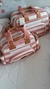 Imagem do Bolsa Maternidade Rosa Coral Listra Anne Arte e Cia