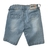 BERMUDA JEANS AZUL DELAVE COM ELASTANO SKL - comprar online