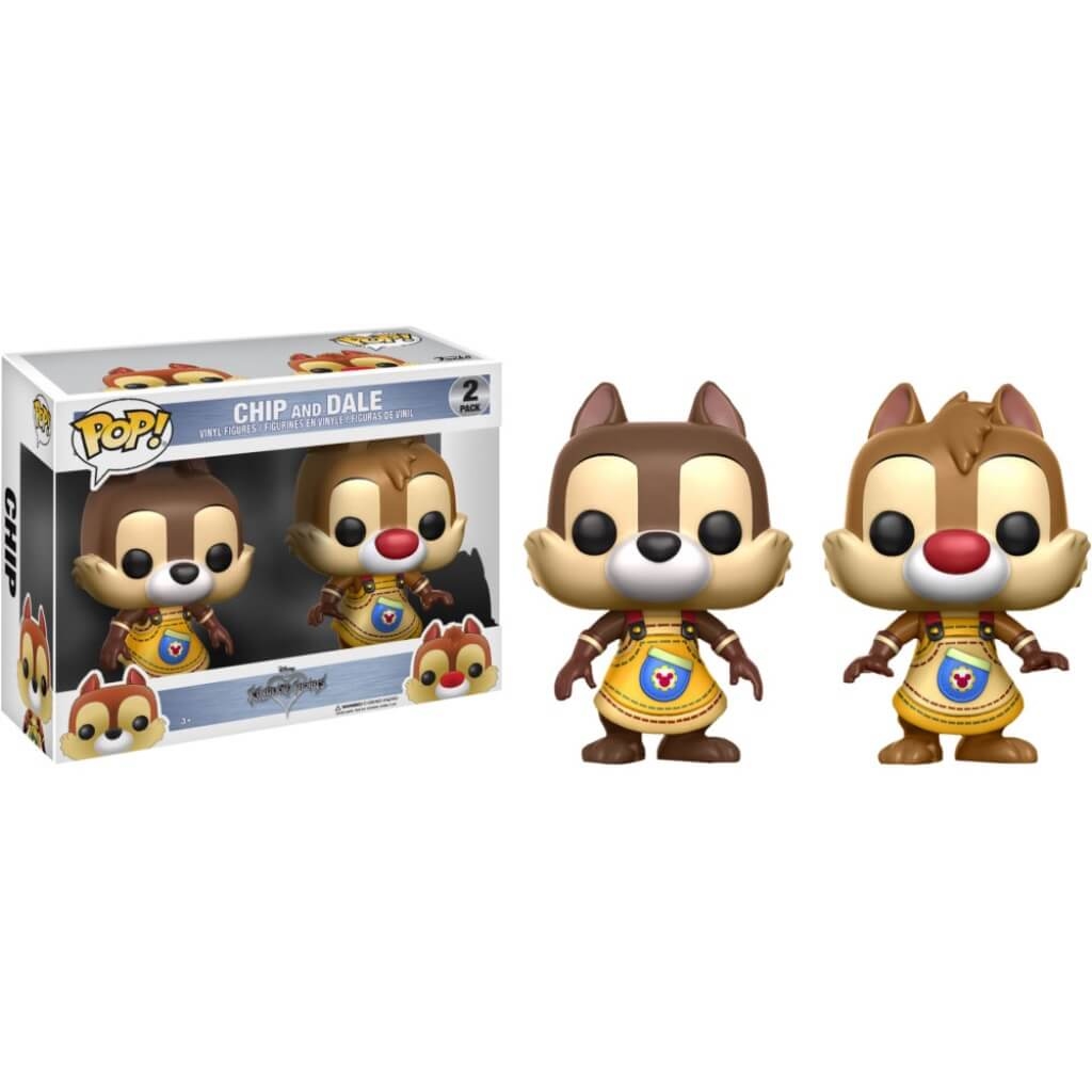 Pop Funko 2 Pack Chip & Dale Tico E Teco Funko Multicolorido