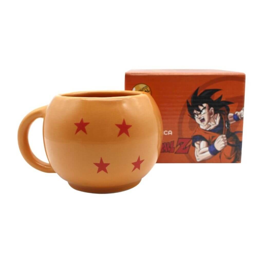 Caneca Formato 3D Esfera do Dragão - Dragon Ball Z - 450 ml