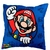Almofada Super Mario Bros - Mario e Luigi - 40x40cm