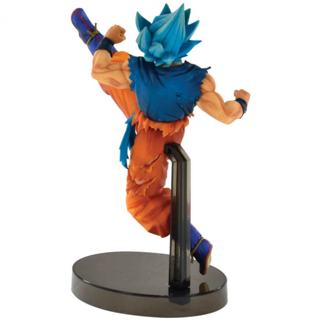 Dragon Ball Super Saiyan Goku Action Figures, Cabelo azul Modelos,  Brinquedos colecionáveis