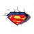 Luminária Superman Logo - Dc - 3D Light Fx - loja online