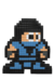 Luminária - Pixel Pals - Mortal Combat - Subzero na internet