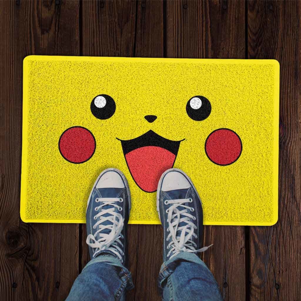 Capacho Pikachu Desenho Pokémon 60x40cm