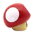 Luminária Mario Bros Cogumelo Vermelho Zona Criativa - Meus Colecionáveis