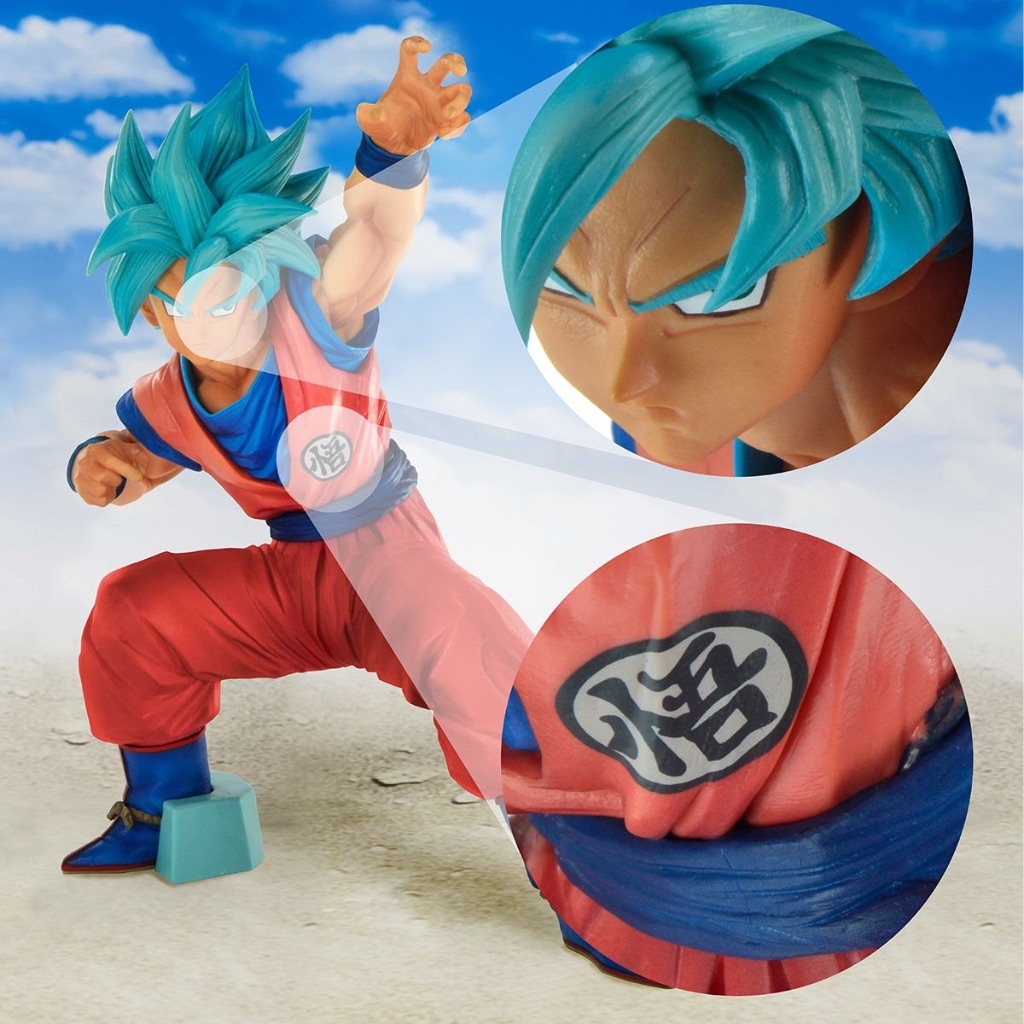 Figure Dragon Ball Super - Goku Super Sayajin Blue Big Size