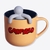 Caneca Garfield com Infusor para Chá - 350ml - Zona Criativa - comprar online