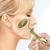 Rolos Massageador Facial Pedra Natural De Jade 2uni - comprar online