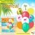 Balão Tropical Kit Buque - Happyday