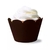 Saia de Cupcake Wrapper Marrom (40uni) - DaFesta