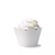 Saia de Cupcake Wrapper Branco (40uni) - DaFesta