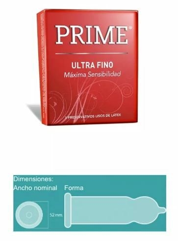 PRIME - Preservativos - ULTRA FINO
