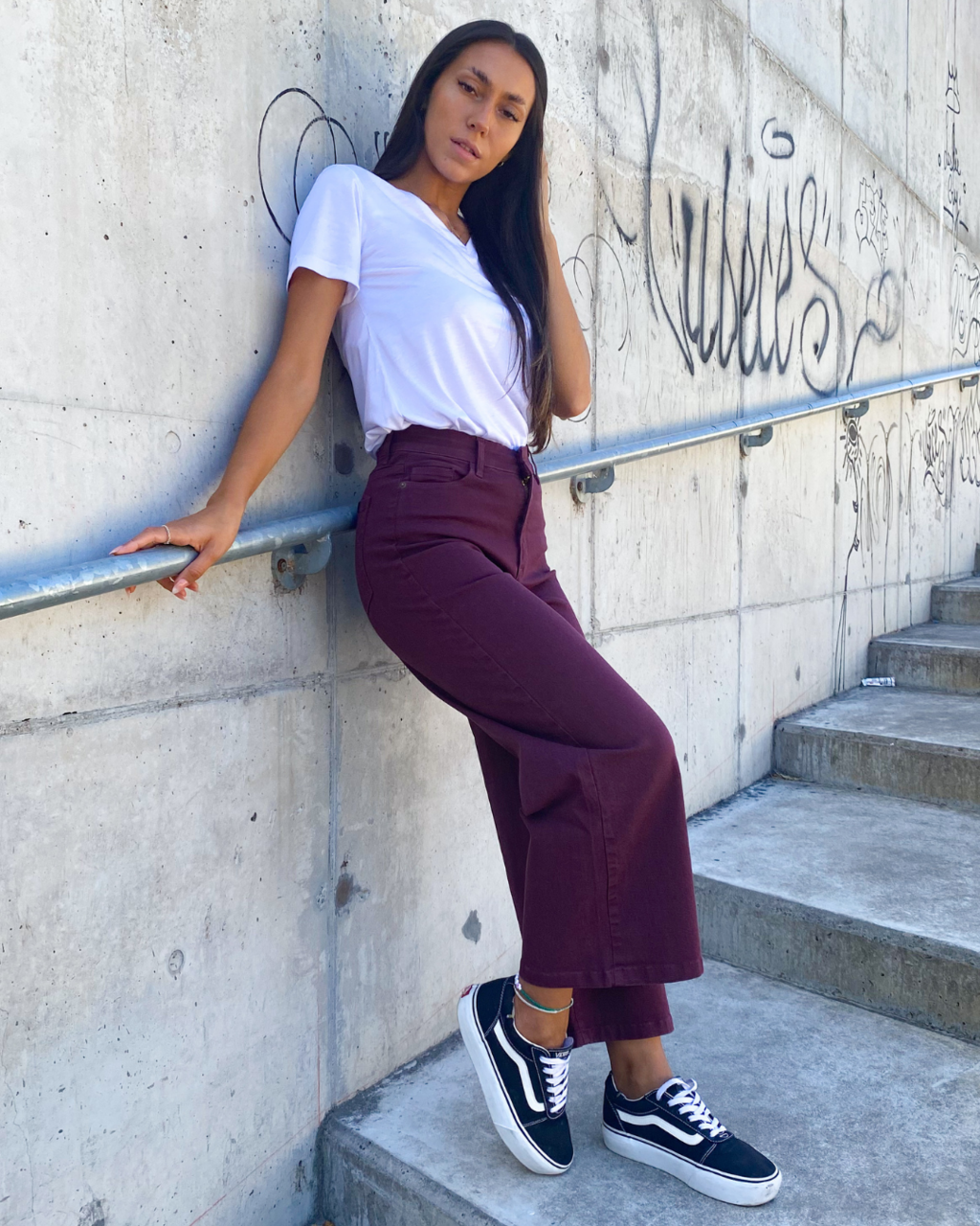ART. 1401 PANTALON DE JEAN WIDE LEG COLOR Morfosis