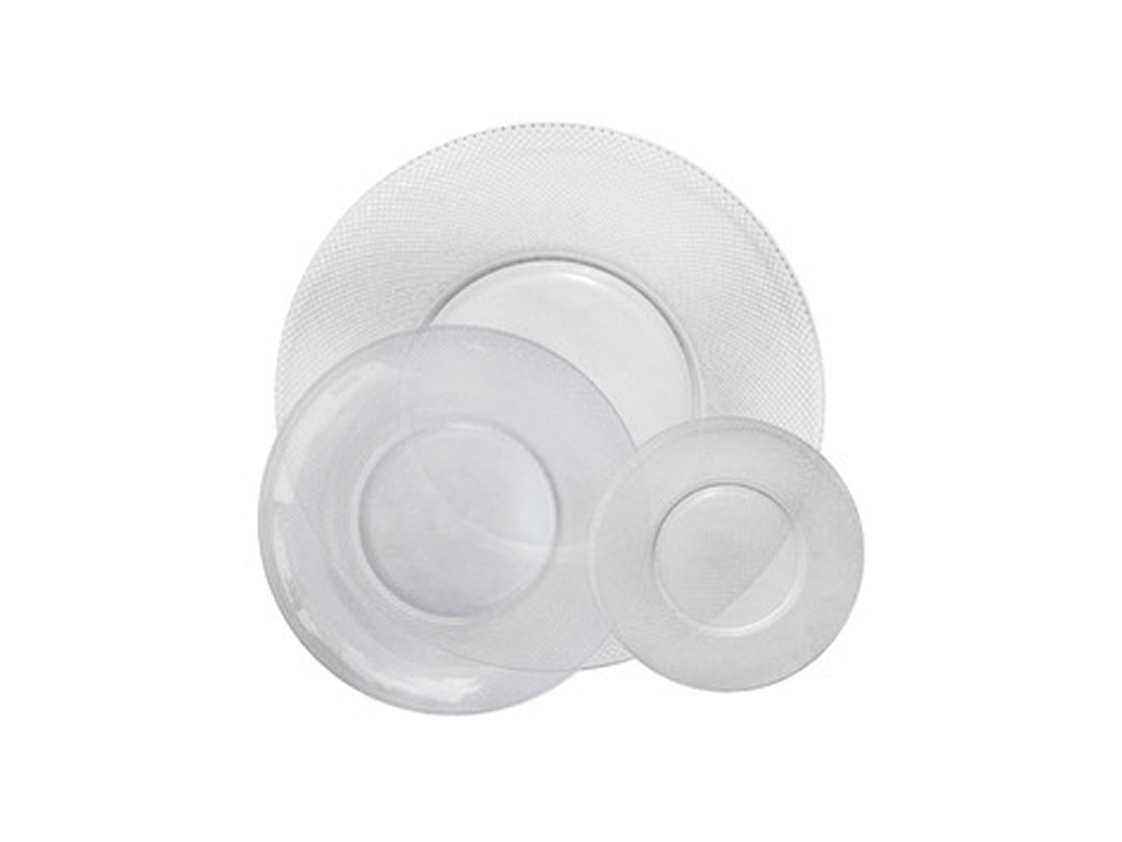 Juego de Vajilla Platos Durax Gema Vidrio 18 Piezas