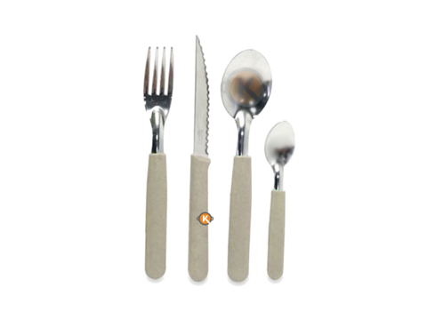 Set de Cubiertos Acero inoxidable New York Silver 24 pz