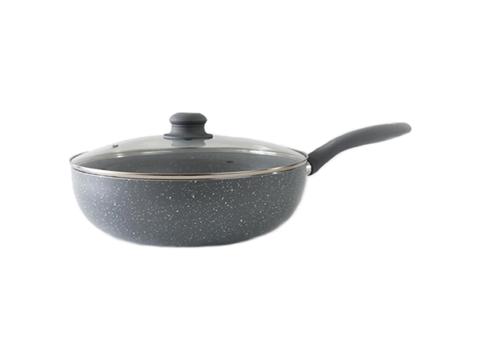 Sartén Cerámica Antiadherente 24 Cm Granito — Hudson Cocina