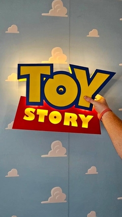 Toy Story logo luminoso - A pilas - 50x40cm en internet