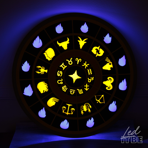 Reloj 12 casas caballeros del zodiaco Saint Seiya