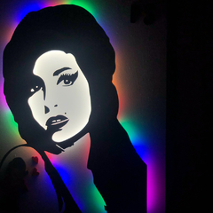 Cuadro led Amy Winehouse / 60 x 50 cm - tienda online