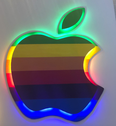 Apple logo led