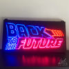 Back to the future volver al futuro cuadro led