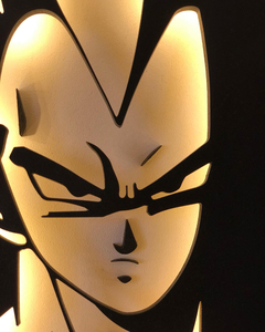 Vegeta cuadro led blanco cálido en internet