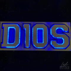 Cuadro led D10S Maradona 60cm largo