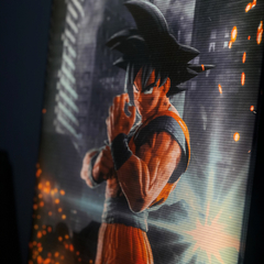 Goku led en lona backlight 70x40cm en internet