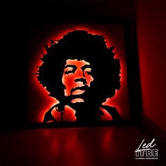 Jimi Hendrix led rgb - Led it be cuadros brillantes 