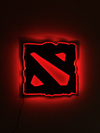 Dota 2 Mapa led rojo