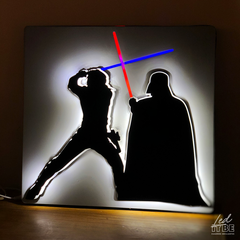 Star Wars Luke vs Darth Vader en internet