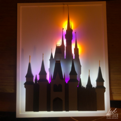 Castillo Disney LED