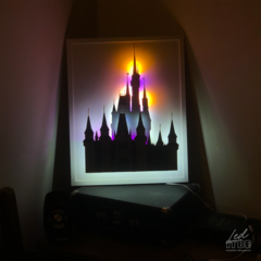 Castillo Disney LED - Led it be cuadros brillantes 