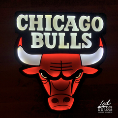 Chicago Bulls escudo led en internet