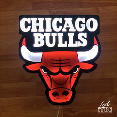 Chicago Bulls escudo led - comprar online