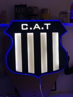 Talleres de cordoba escudo led / 12v / - Led it be cuadros brillantes 