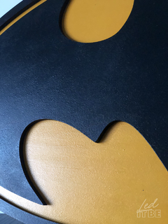 Cuadro Batman logo original mdf y pintura acrilica en internet